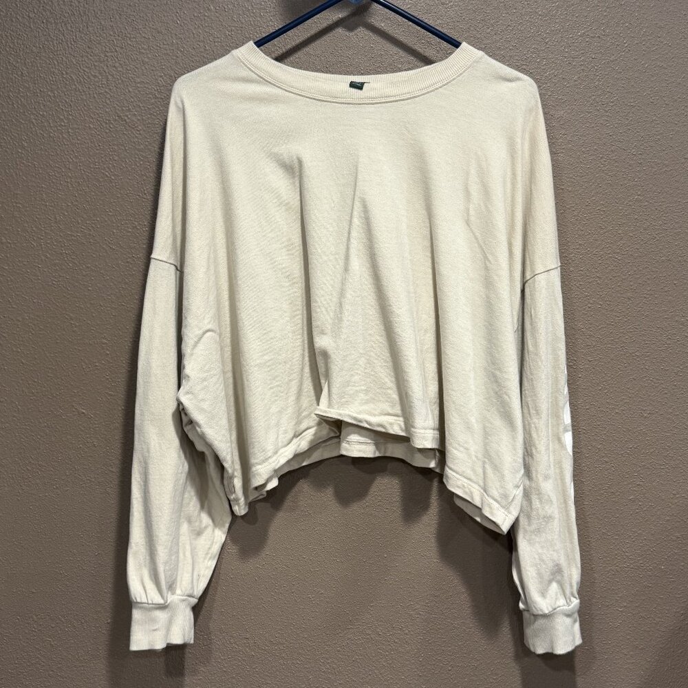 Cropped Oversized Sweatshirt